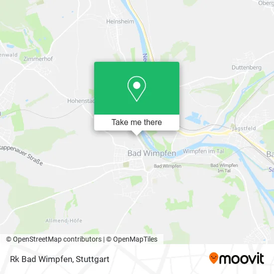 Карта Rk Bad Wimpfen