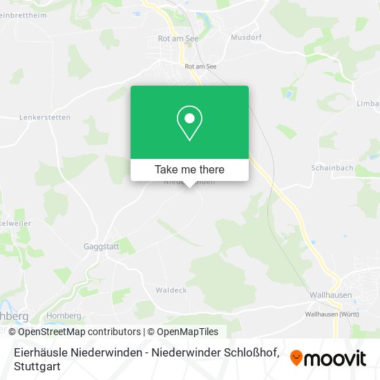 Eierhäusle Niederwinden - Niederwinder Schloßhof map
