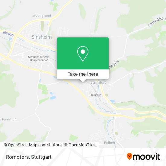 Карта Romotors