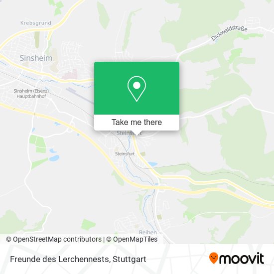 Карта Freunde des Lerchennests