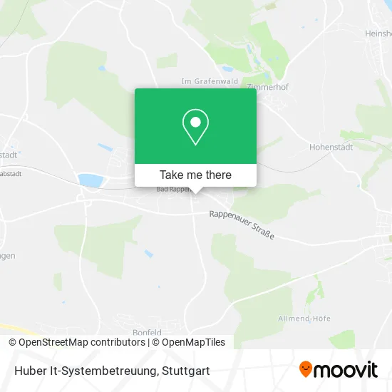 Карта Huber It-Systembetreuung