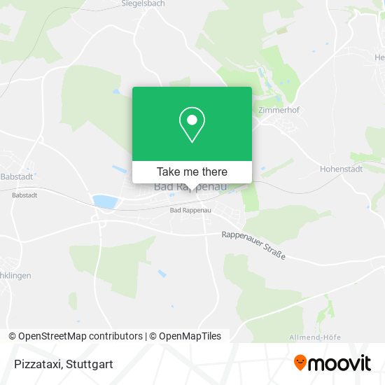 Карта Pizzataxi