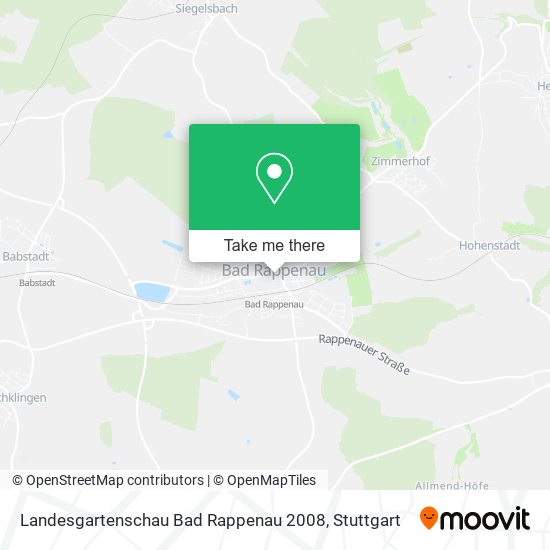 Landesgartenschau Bad Rappenau 2008 map