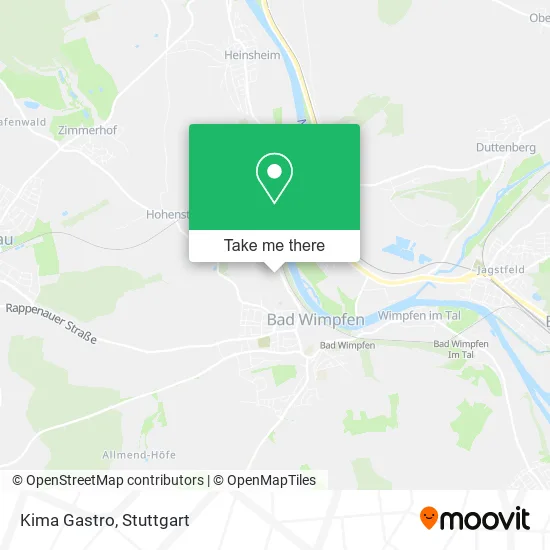 Карта Kima Gastro