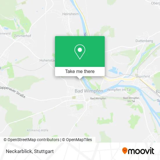 Карта Neckarblick