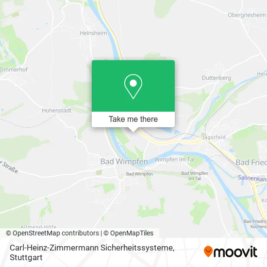 Карта Carl-Heinz-Zimmermann Sicherheitssysteme