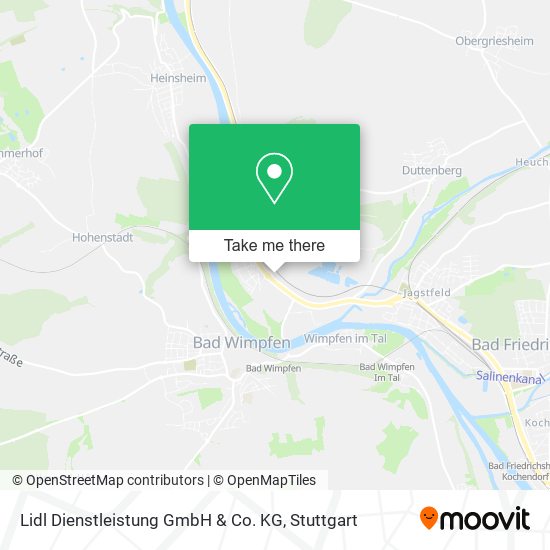 Lidl Dienstleistung GmbH & Co. KG map