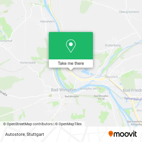 Карта Autostore