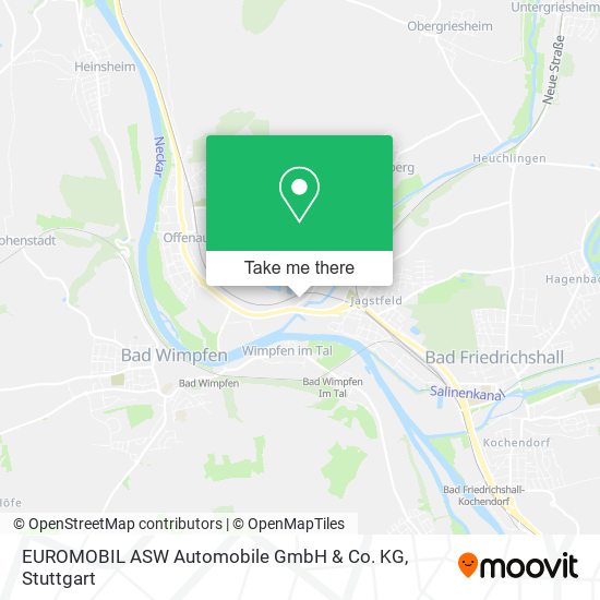 EUROMOBIL ASW Automobile GmbH & Co. KG map