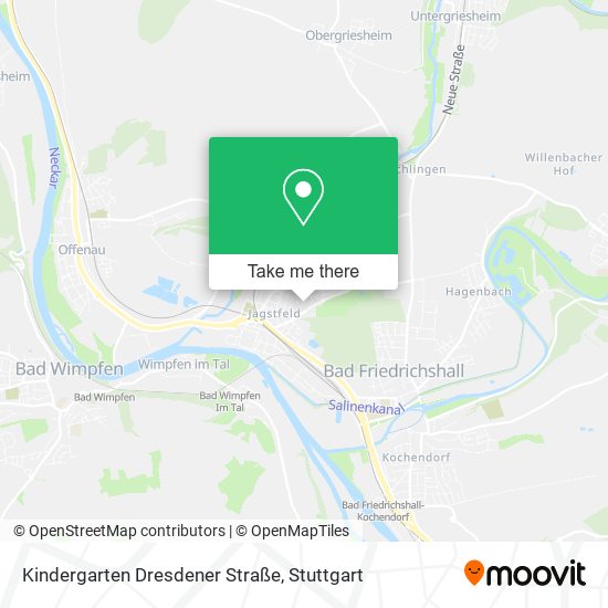 Kindergarten Dresdener Straße map