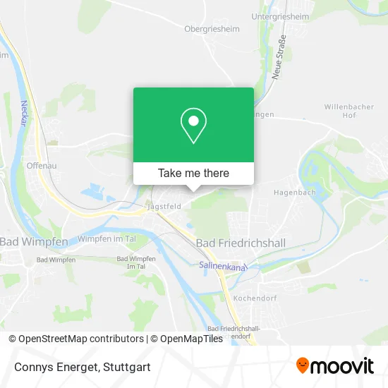 Карта Connys Energet