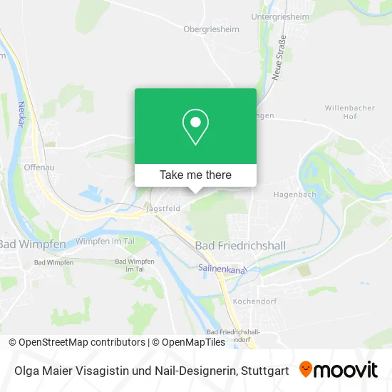Olga Maier Visagistin und Nail-Designerin map