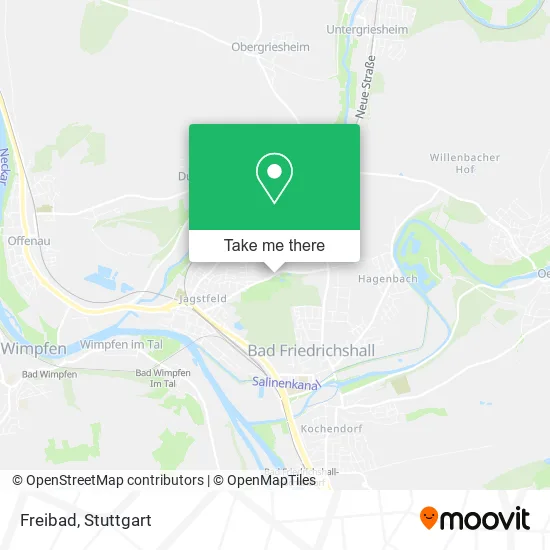 Карта Freibad