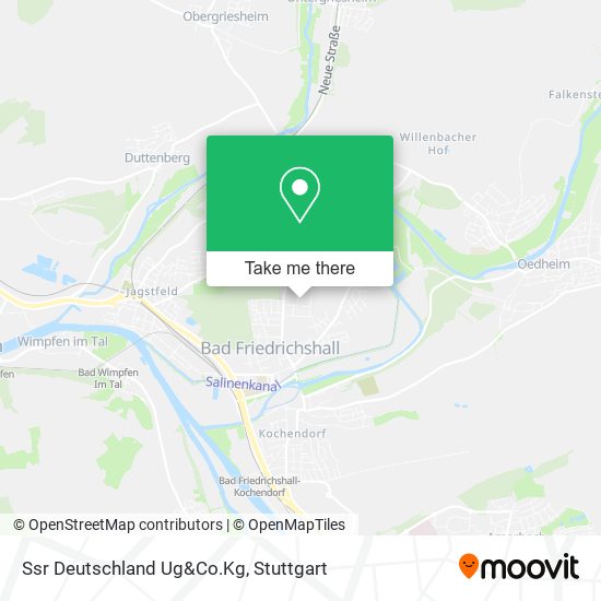 Ssr Deutschland Ug&Co.Kg map
