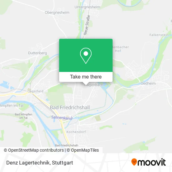 Карта Denz Lagertechnik
