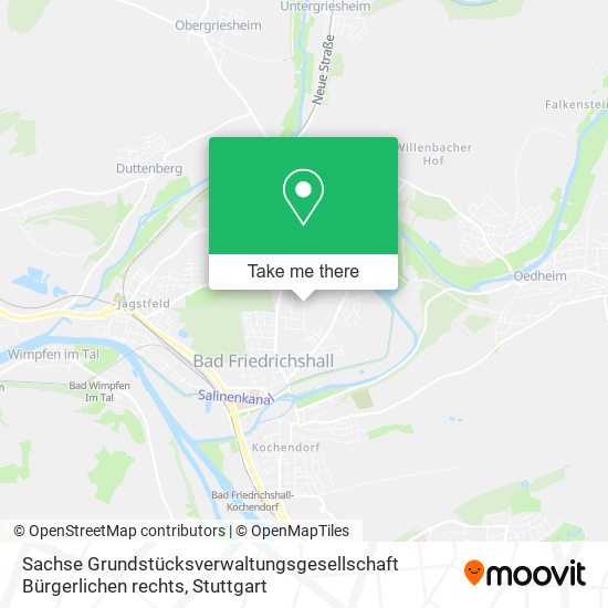 Sachse Grundstücksverwaltungsgesellschaft Bürgerlichen rechts map