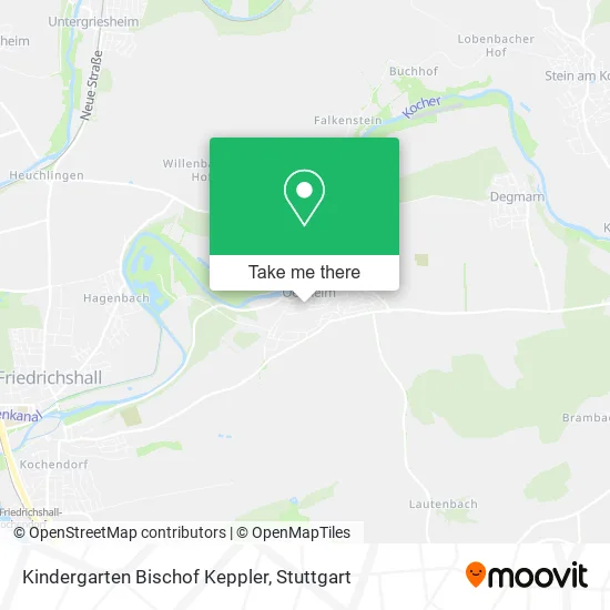 Карта Kindergarten Bischof Keppler