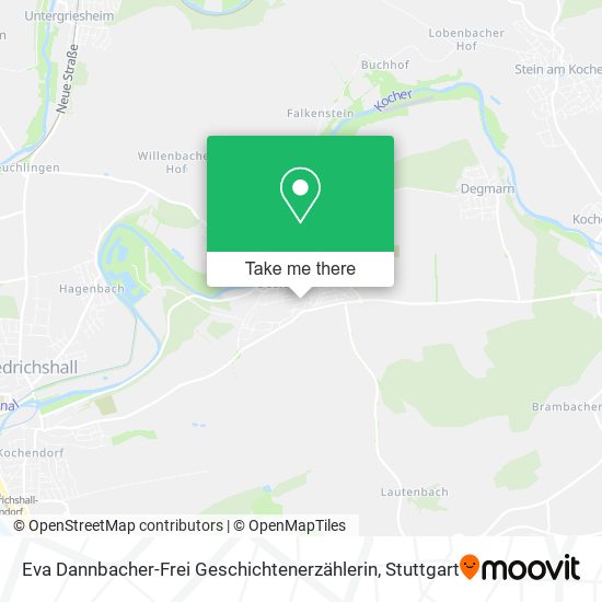 Eva Dannbacher-Frei Geschichtenerzählerin map