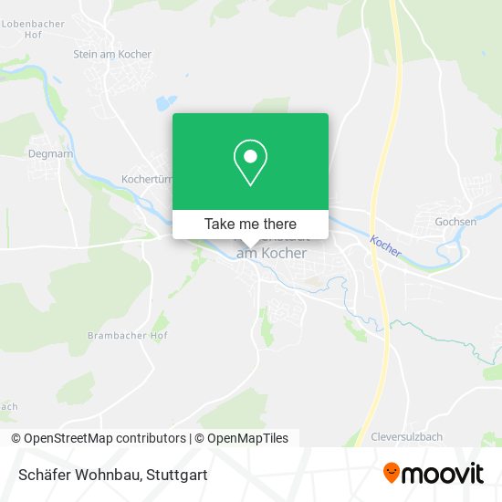 Карта Schäfer Wohnbau