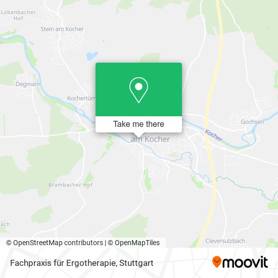 Fachpraxis für Ergotherapie map