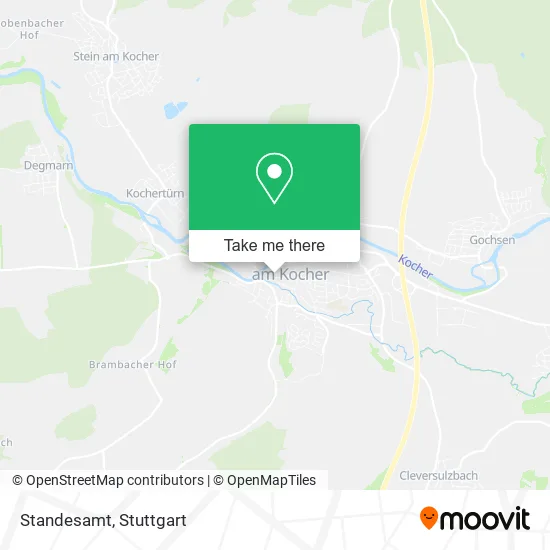 Карта Standesamt