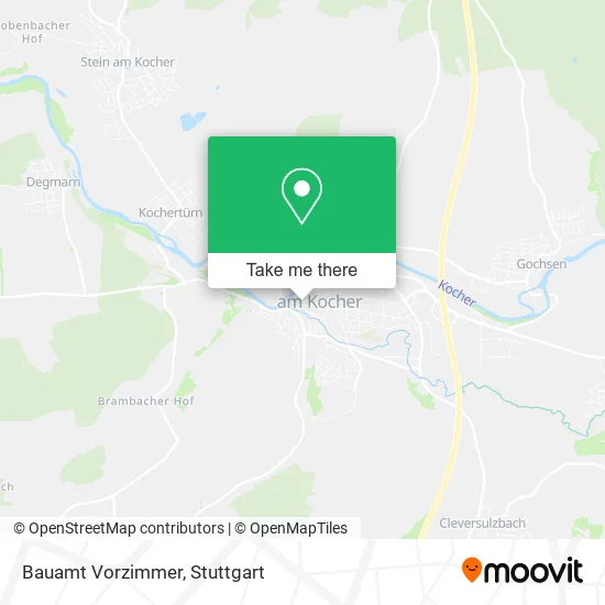 Карта Bauamt Vorzimmer