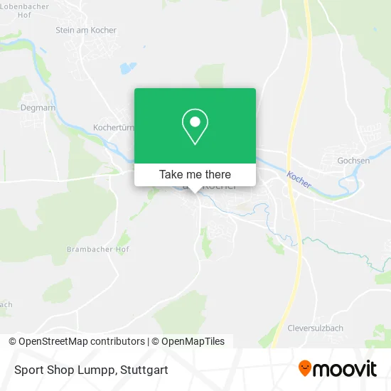 Карта Sport Shop Lumpp