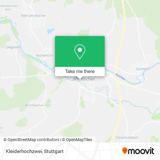 Карта Kleiderhochzwei