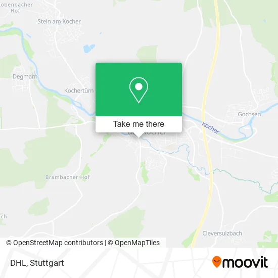 DHL map