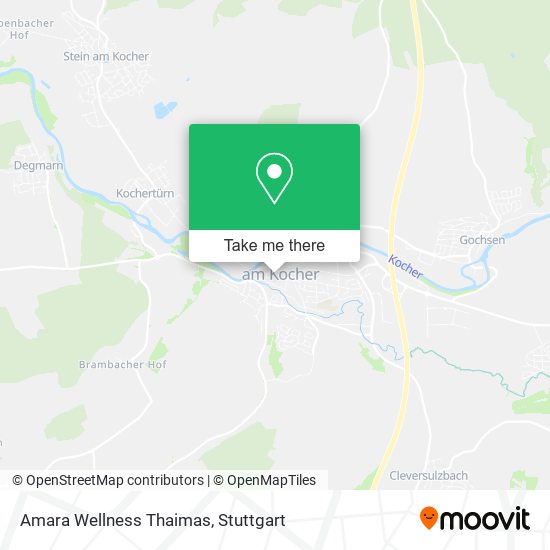 Amara Wellness Thaimas map