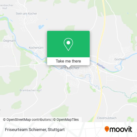 Friseurteam Schiemer map