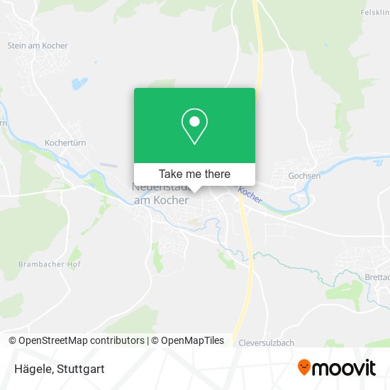 Карта Hägele
