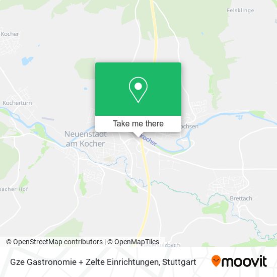 Gze Gastronomie + Zelte Einrichtungen map