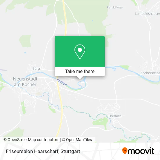 Карта Friseursalon Haarscharf