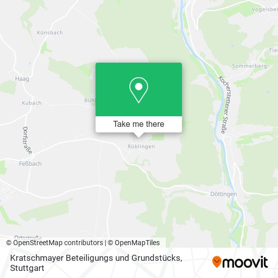 Kratschmayer Beteiligungs und Grundstücks map