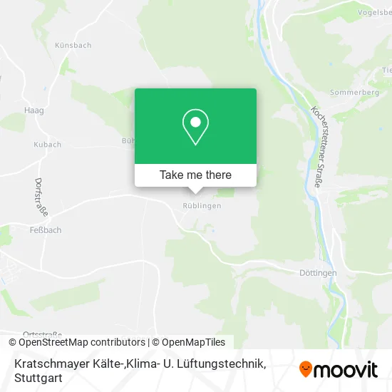 Карта Kratschmayer Kälte-,Klima- U. Lüftungstechnik