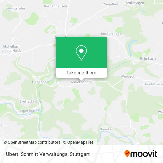 Карта Uberti Schmitt Verwaltungs