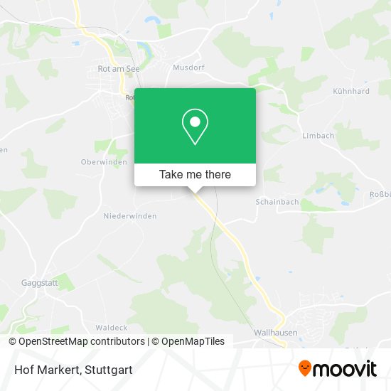 Hof Markert map