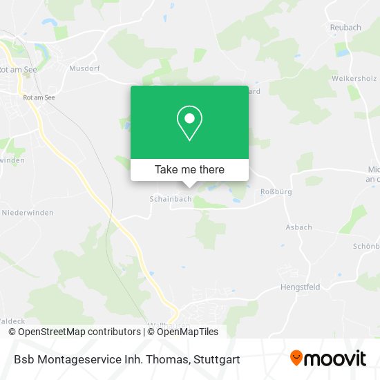 Bsb Montageservice Inh. Thomas map