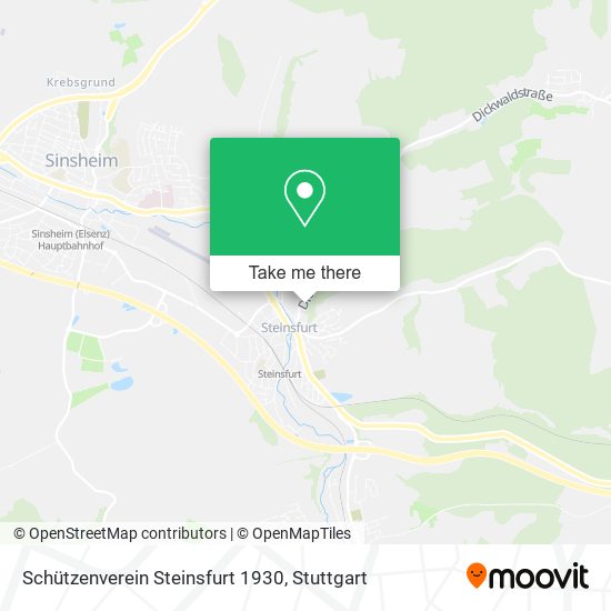 Schützenverein Steinsfurt 1930 map