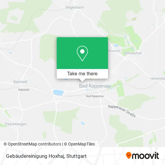 Карта Gebäudereinigung Hoxhaj