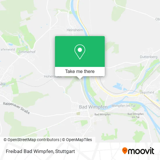 Freibad Bad Wimpfen map