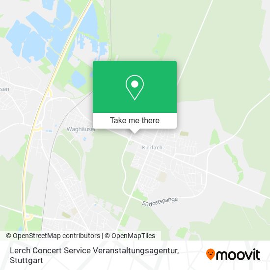 Lerch Concert Service Veranstaltungsagentur map