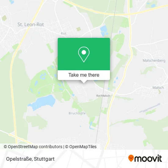 Карта Opelstraße
