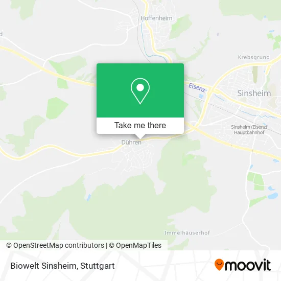Карта Biowelt Sinsheim