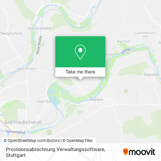 Карта Provisionsabrechnung Verwaltungssoftware