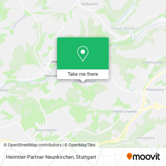 Heimtier-Partner Neunkirchen map