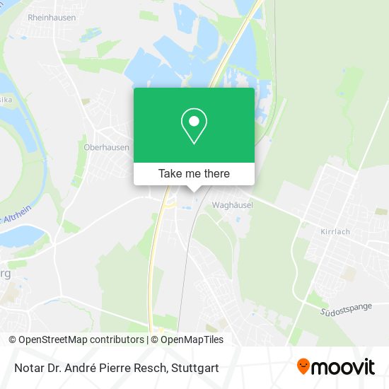 Notar Dr. André Pierre Resch map