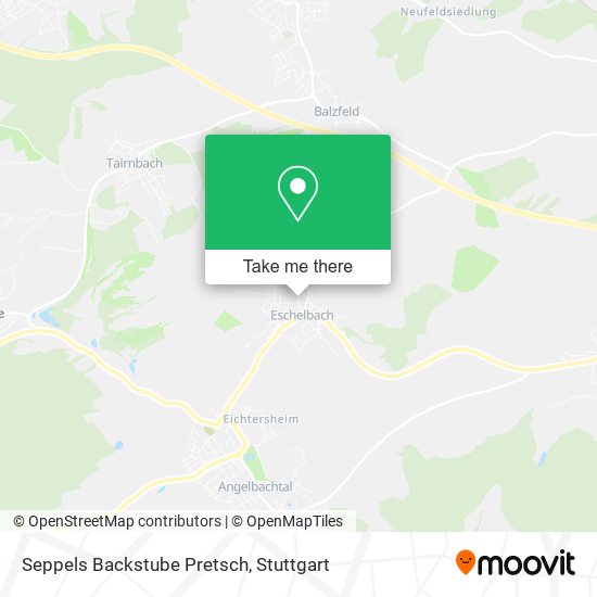 Карта Seppels Backstube Pretsch