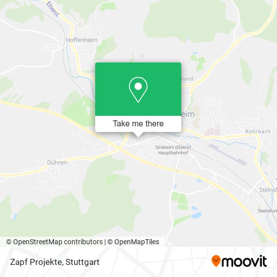 Карта Zapf Projekte